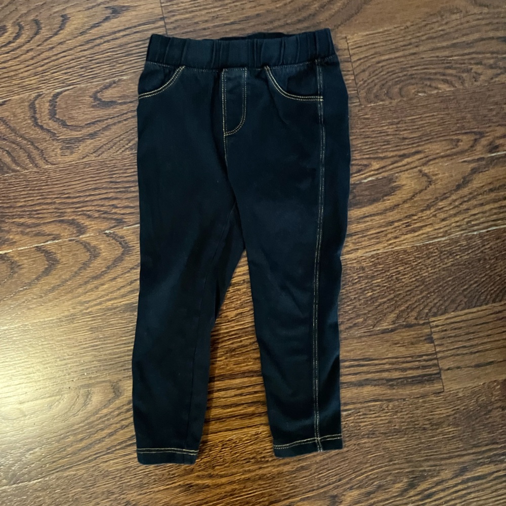 Gap black jeggings toddler size 2